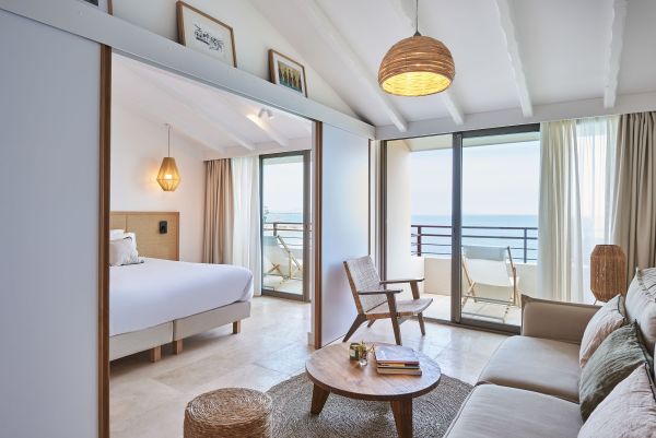 La suite, face à la mer